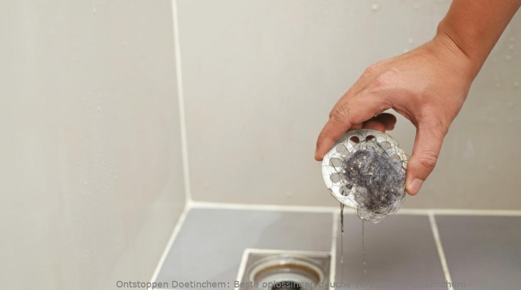 Beste oplossingen douche verstopping Doetinchem
