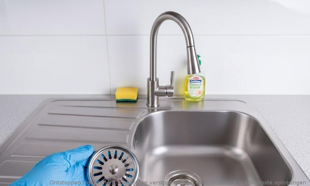 Gootsteen verstopt keuken Doetinchem: 5 goedkoopste oplossingen