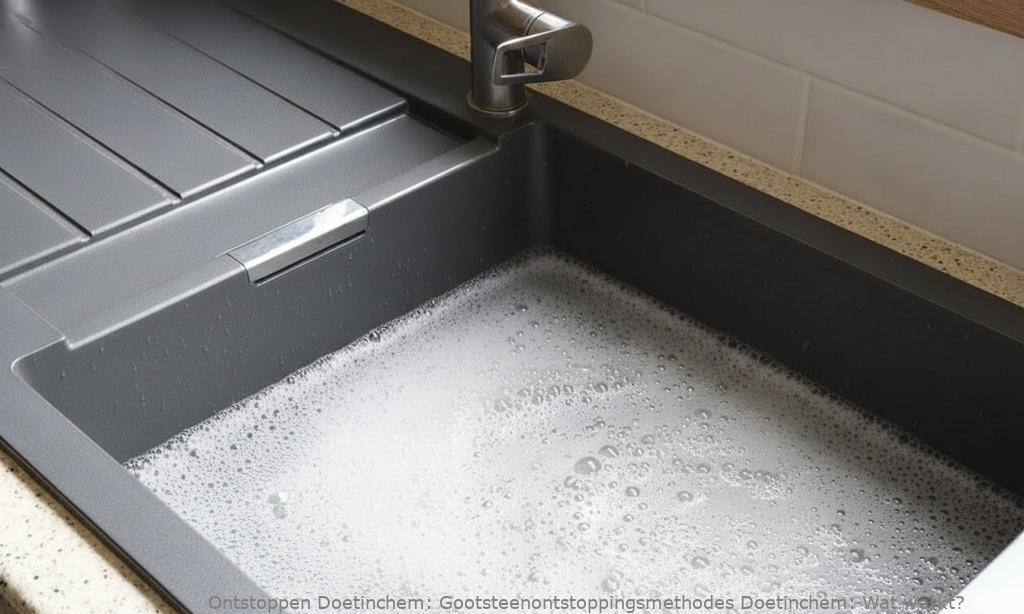 Gootsteenontstoppingsmethodes Doetinchem: Wat werkt?