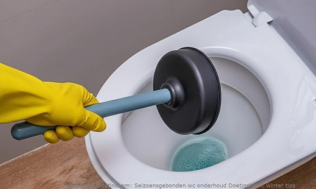 Seizoensgebonden wc onderhoud Doetinchem: Wintervoorbereiding