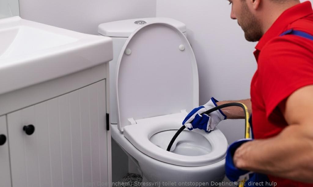 Stressvrij toilet ontstoppen Doetinchem: direct hulp