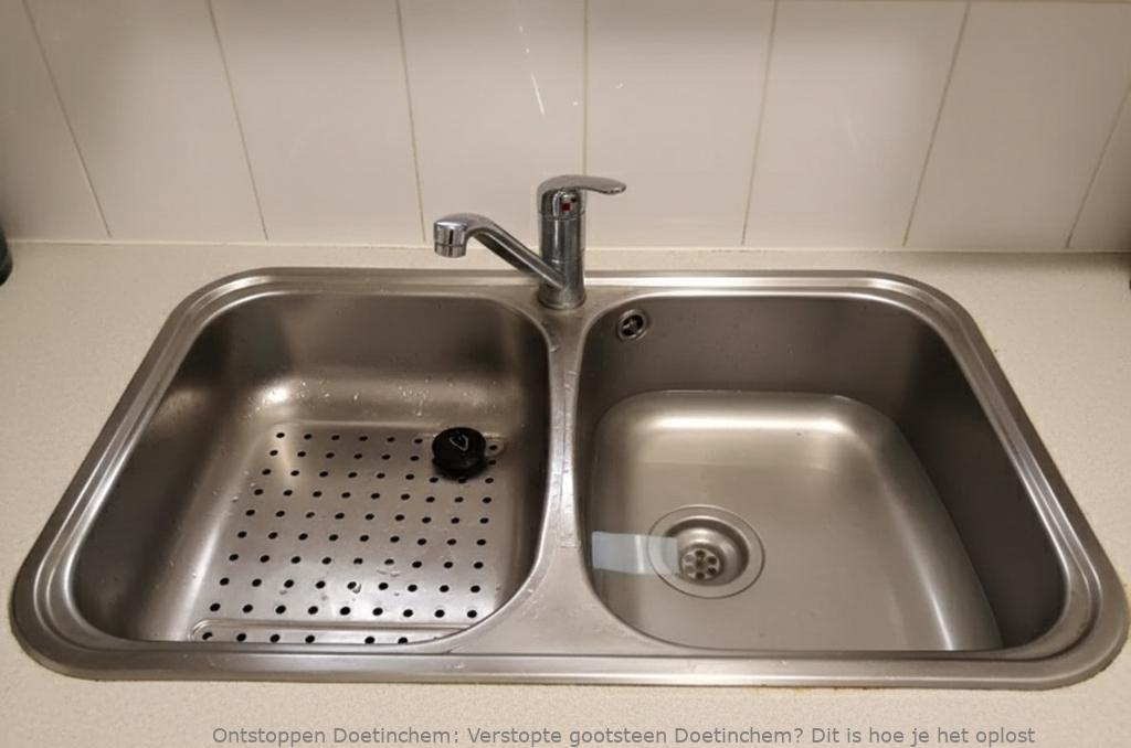 Verstopte gootsteen Doetinchem? Dit is hoe je het oplost