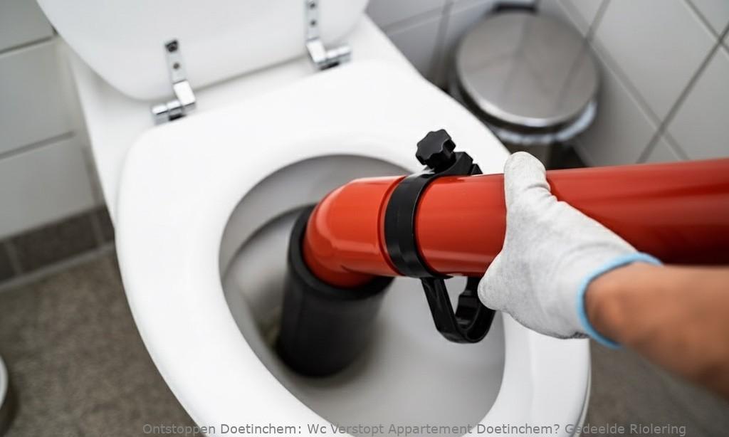 Wc Verstopt Appartement Doetinchem? Gedeelde Riolering