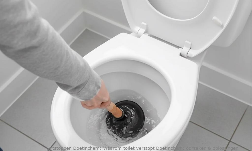 Waarom toilet verstopt Doetinchem: oorzaken & oplossingen